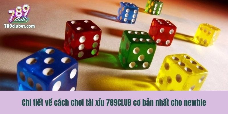 Chi tiết về cách chơi tài xỉu 789CLUB cơ bản nhất cho newbie